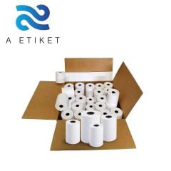 80x45 TERMAL YAZAR KASA POS RULOSU KOLİ İÇİ 150 RULO
